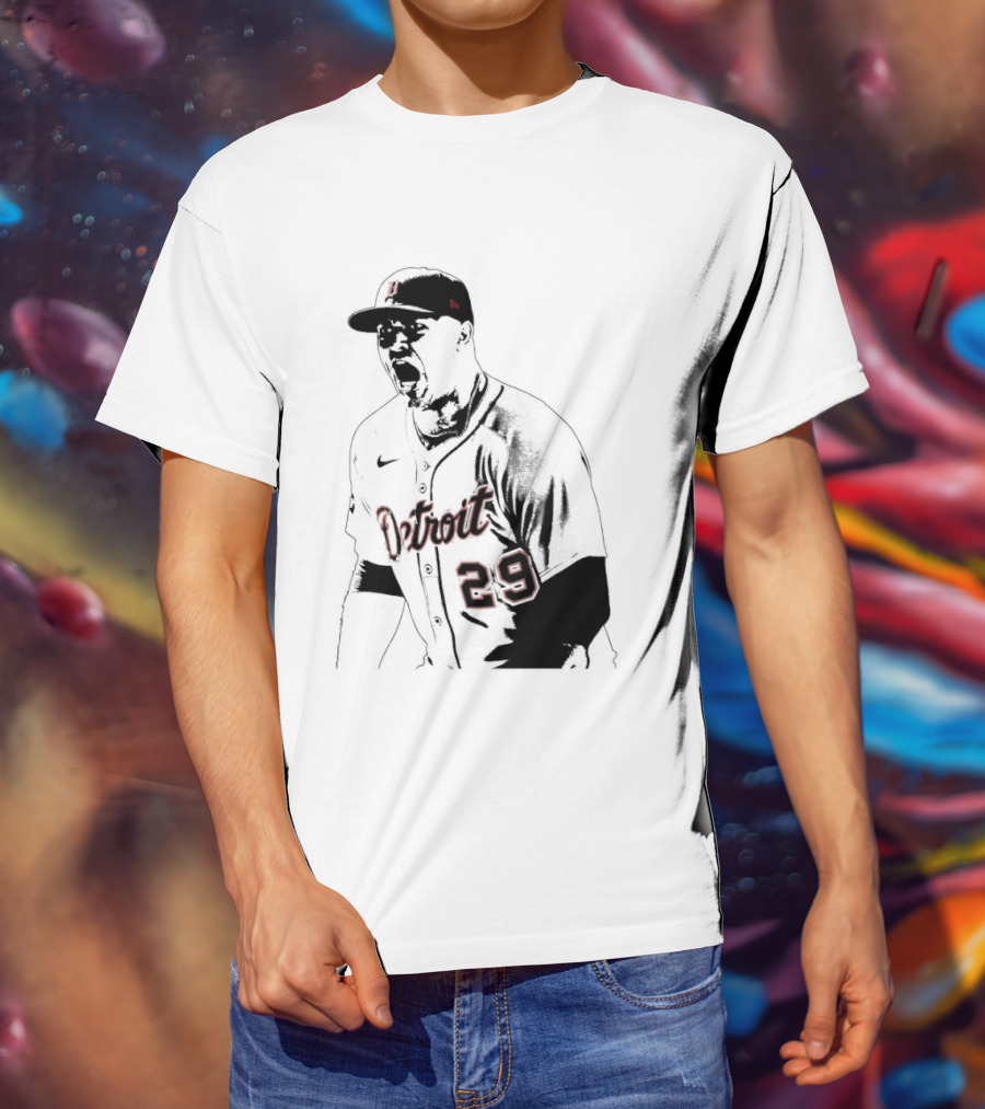 Detroit Tigers Tarik Skubal 29 Don't Tap T-Shirt