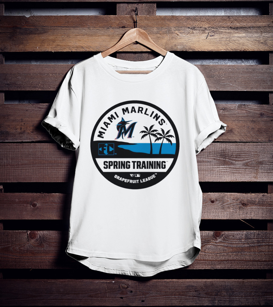 Miami Marlins Spring Training Grapefruit League Luxe Knit T-Shirt