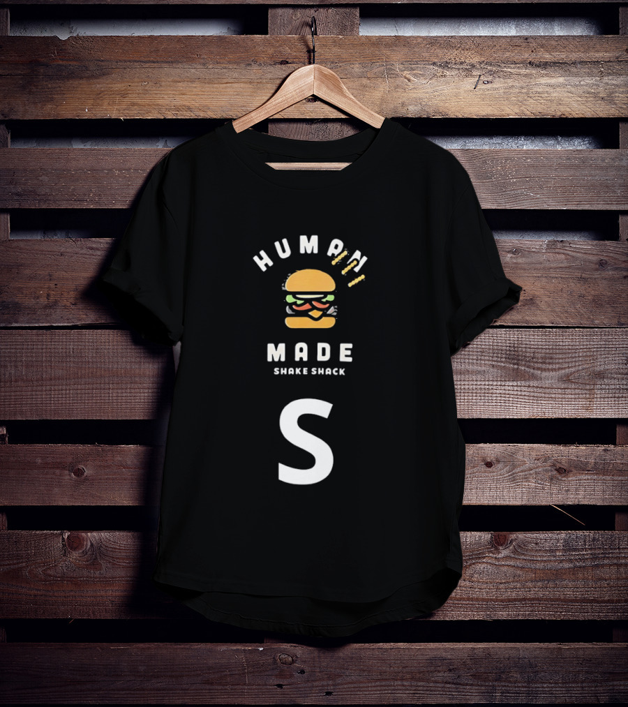 Human Made Shake Shack Hamburger Collaboration S T-Shirt