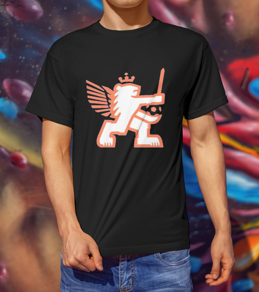 Knifey Lion FC Cincinnati Winged Sword T-Shirt