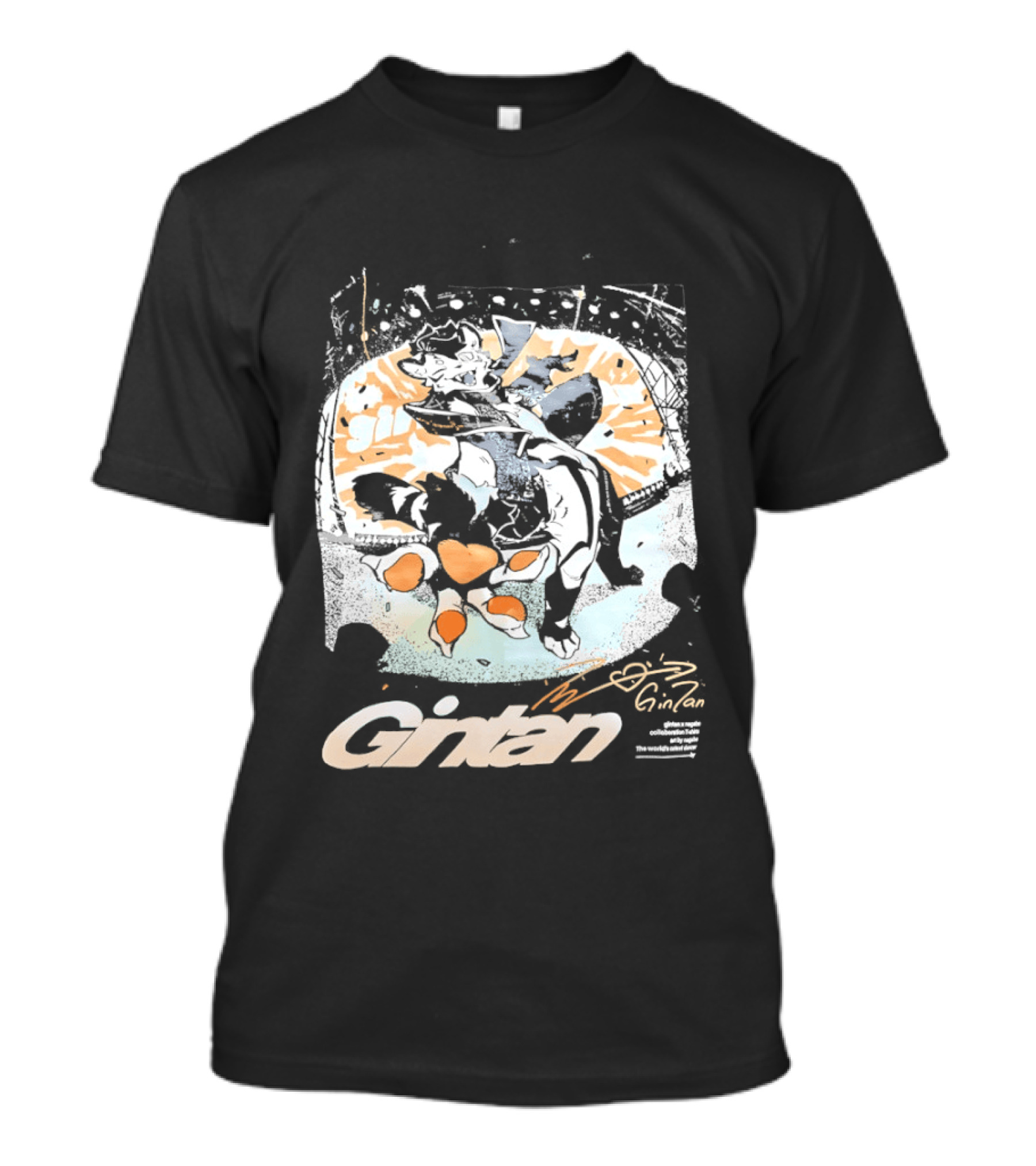 Gintan X Nagabe World's Cutest Dancer Floral T-Shirt