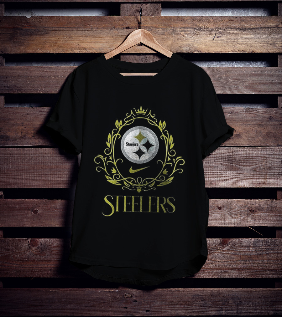 Pittsburgh Steelers Bridgerton Social Club Spilling The Tea Bee Nike T-Shirt
