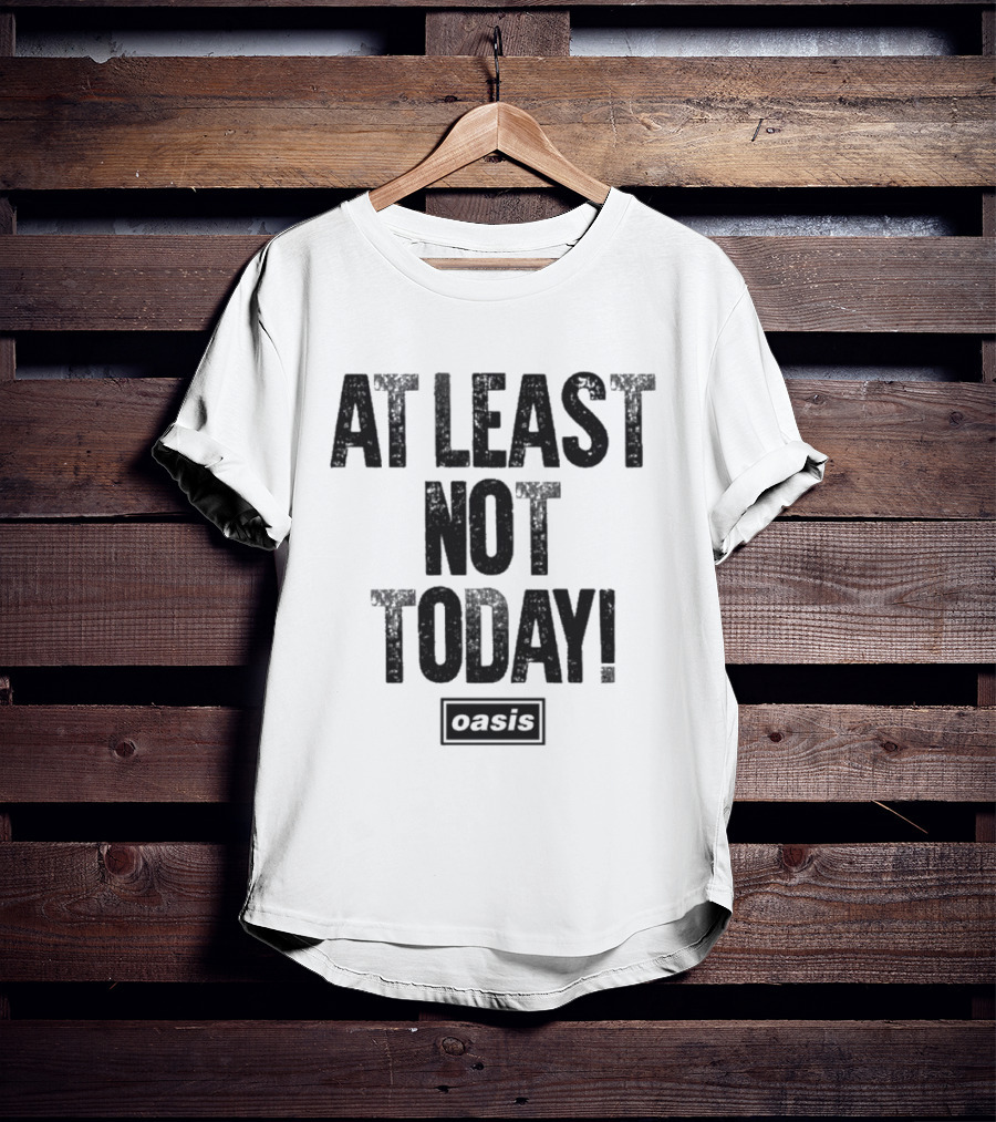 30 Years Don't Look Back In Anger At Least Not Today Oasis T-Shirt