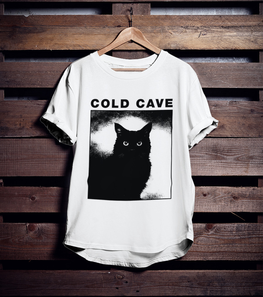 COLD CAVE Cat In Shadow T-Shirt