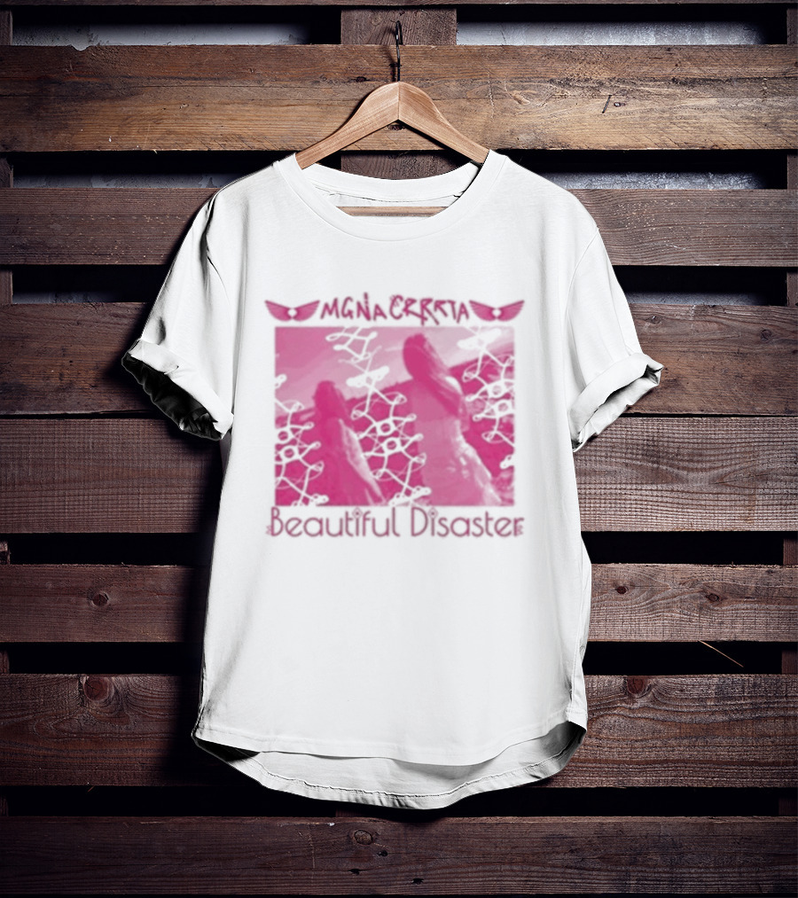 MGNA Crrrta Beautiful Disaster Butterflies T-Shirt