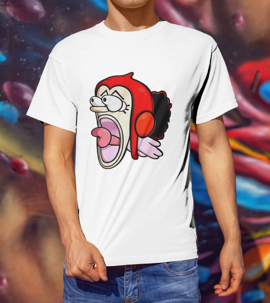 Usopp Sogeking Shout Expression Digital Drawing T-Shirt