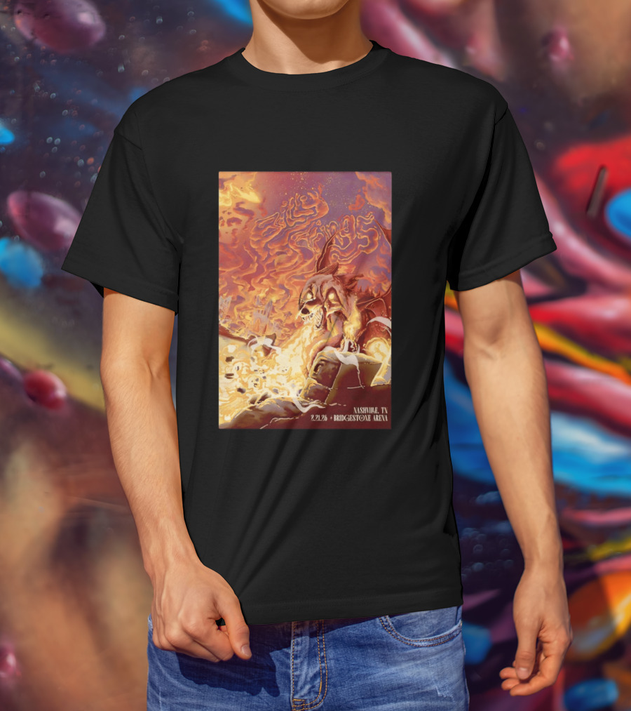 Billy Strings 2.21.26 Bridgestone Arena Nashville TN T-Shirt