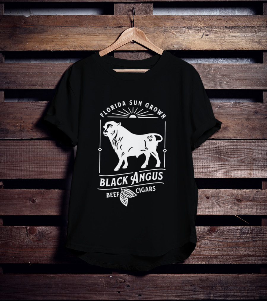 Florida Sun Grown Black Angus Beef Cigars FSG T-Shirt
