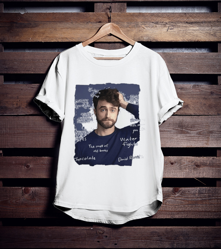 Bubble Wrap Beside Water Fights Ice Cream Chocolate The Smell Of Old Books Daniel T-Shirt
