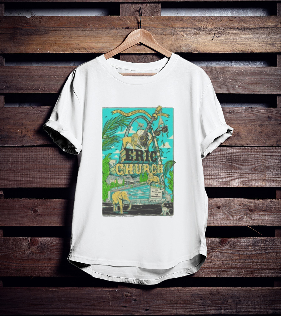 Eric Church St. Louis Gather Again Tour Feb 21 2026 Enterprise Center T-Shirt