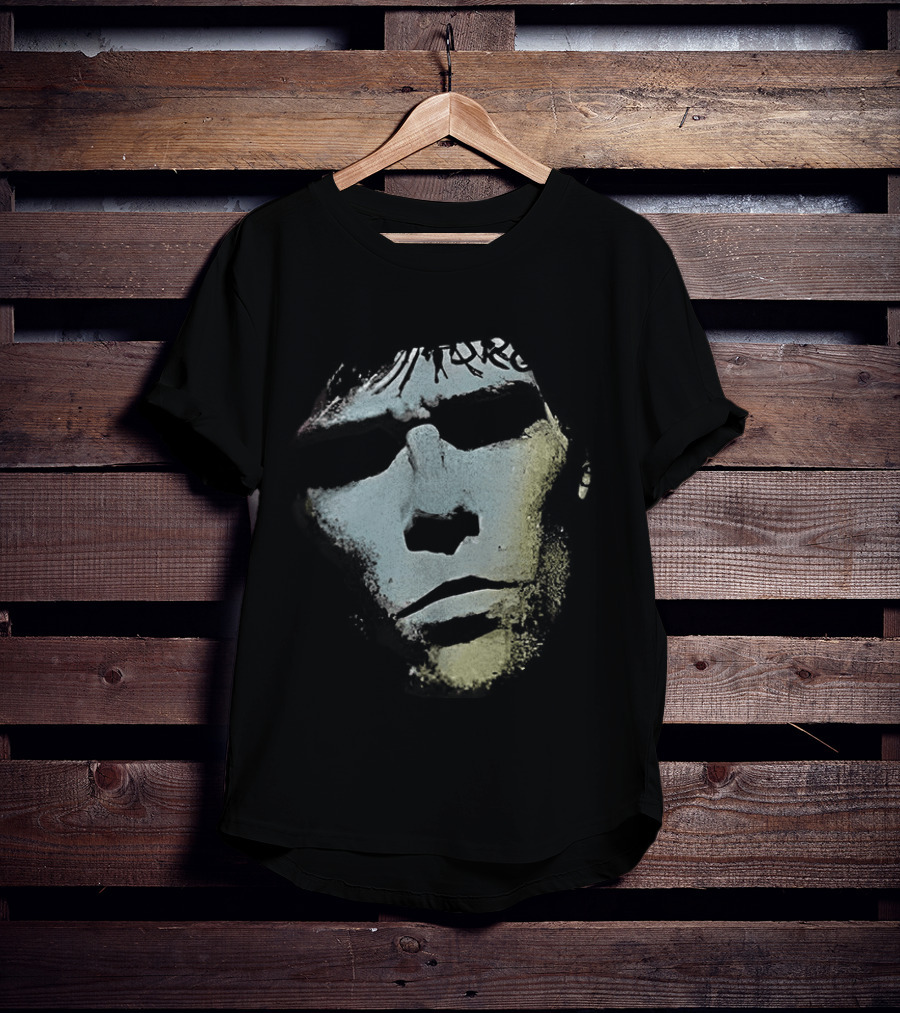 Ian Brown Face Pop Art Style Iconic Music Legend T-Shirt