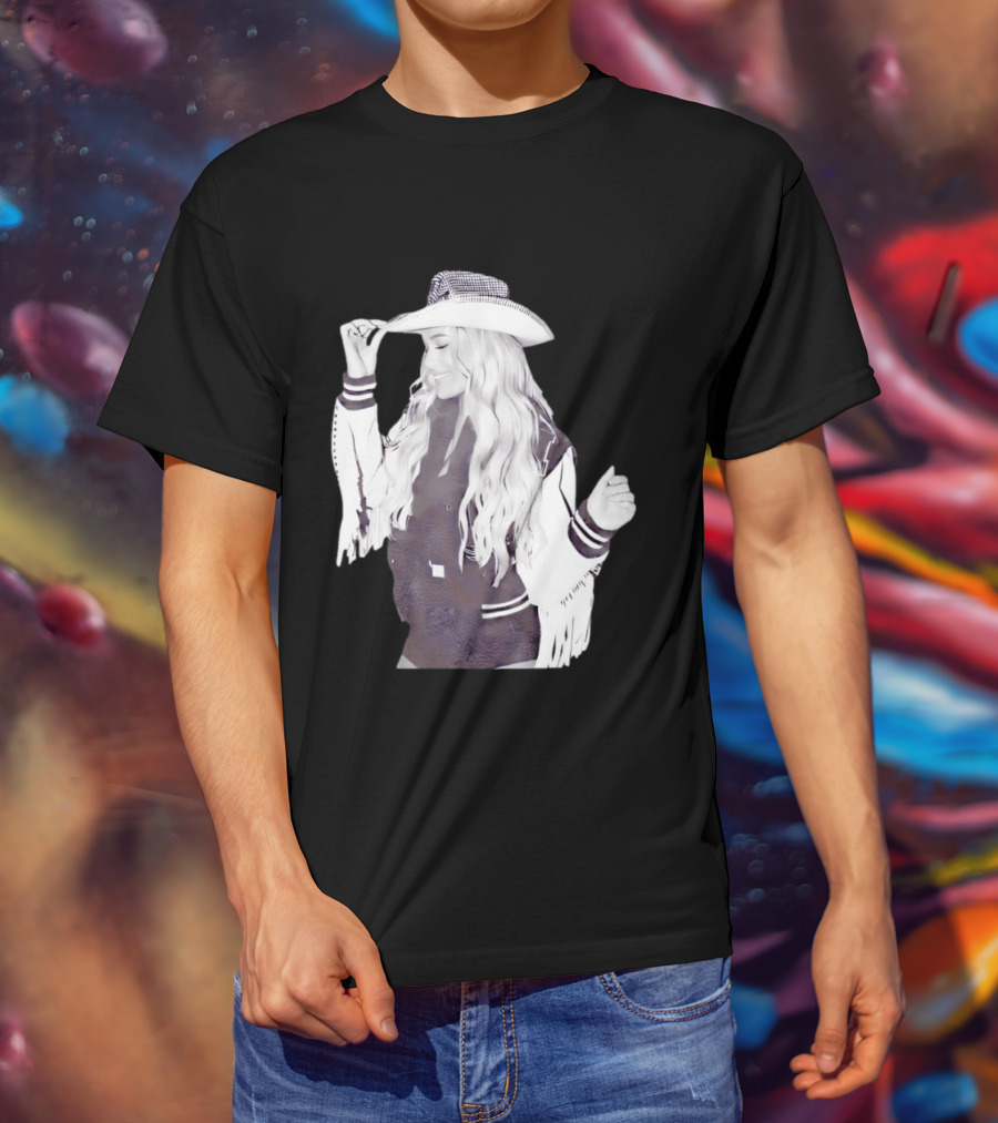 Megan Moroney Cloud 9 Tour 2026 Fringed Cowboy Hat And Jacket T-Shirt