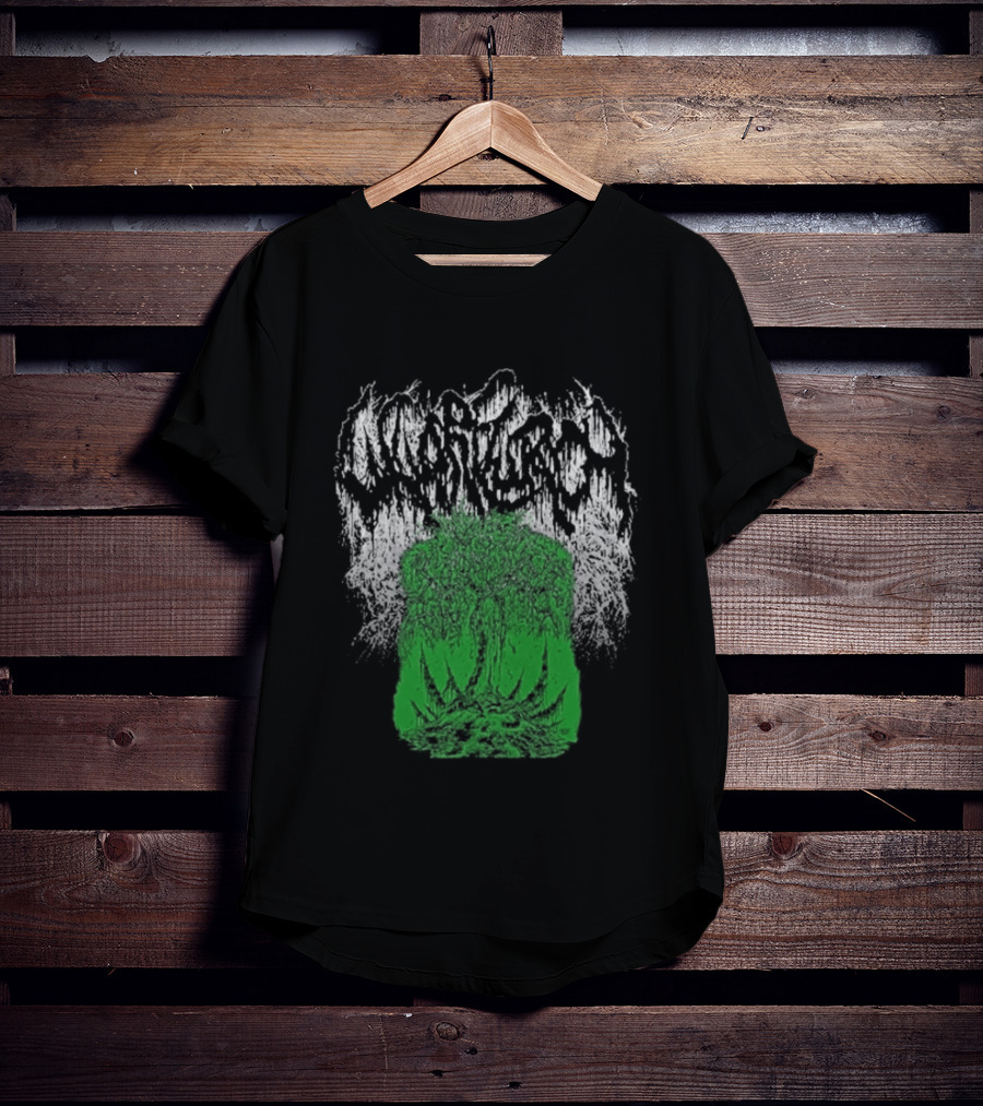Ultrawharftimate Wharflurch Green Flame T-Shirt