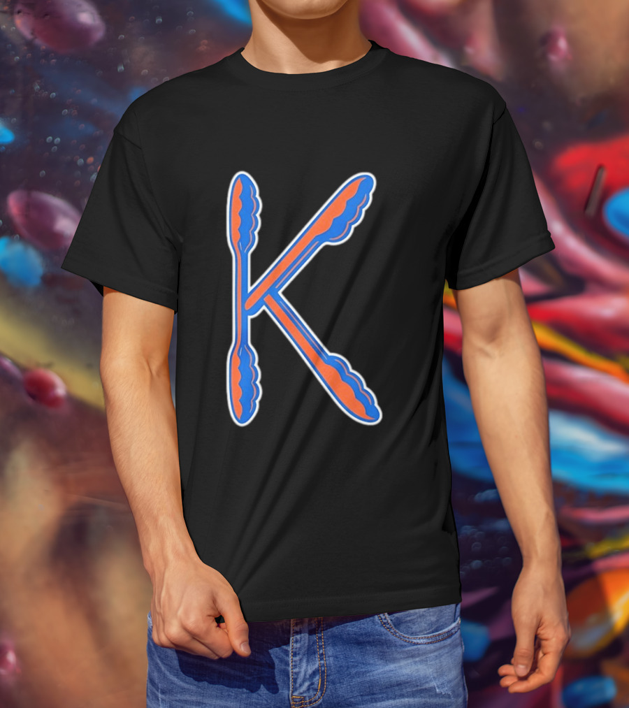 New York Mets K Tongs Baseball T-Shirt