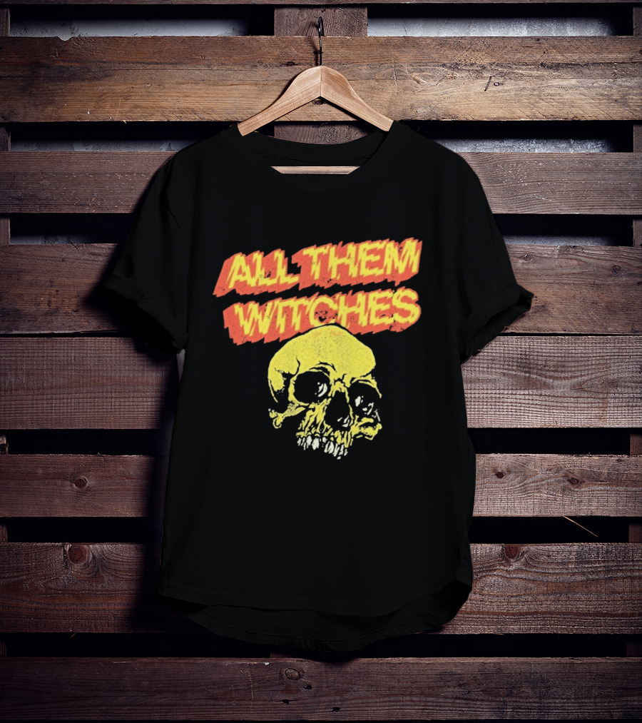 All Them Witches Skull Punk Bold Graphic 2026 T-Shirt