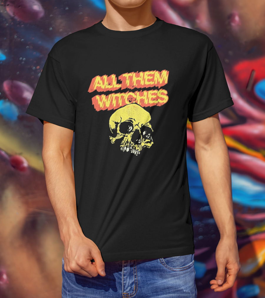 All Them Witches Skull Punk Bold Graphic 2026 T-Shirt