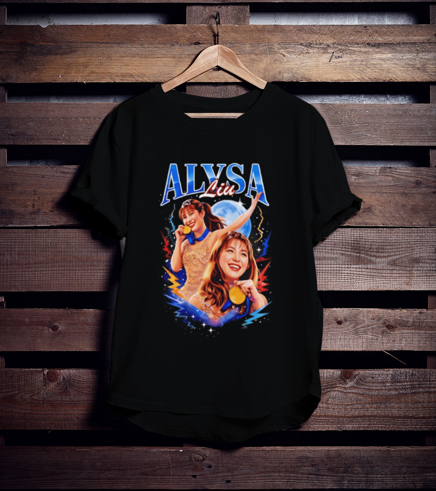 Alysa Liu Figure Skating Princess Gold Medal Celebration T-Shirt