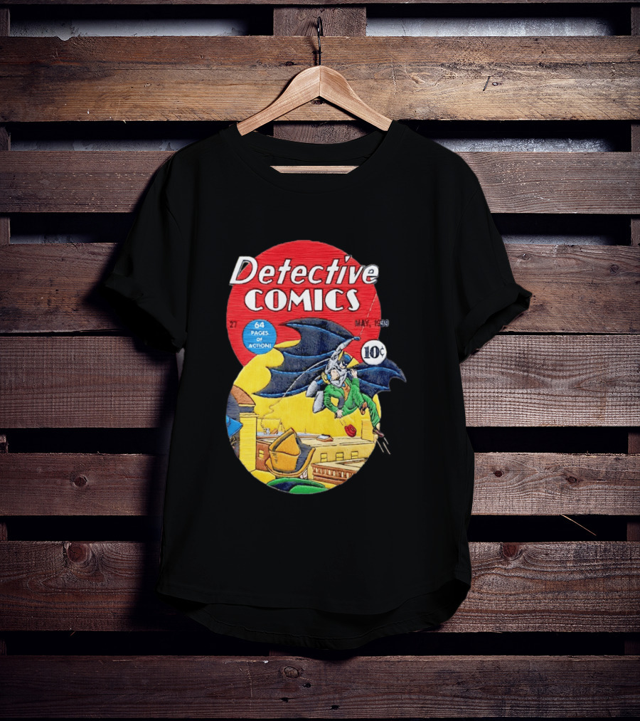 Detective Comics 27 May 1939 Batman 64 Pages Of Action T-Shirt