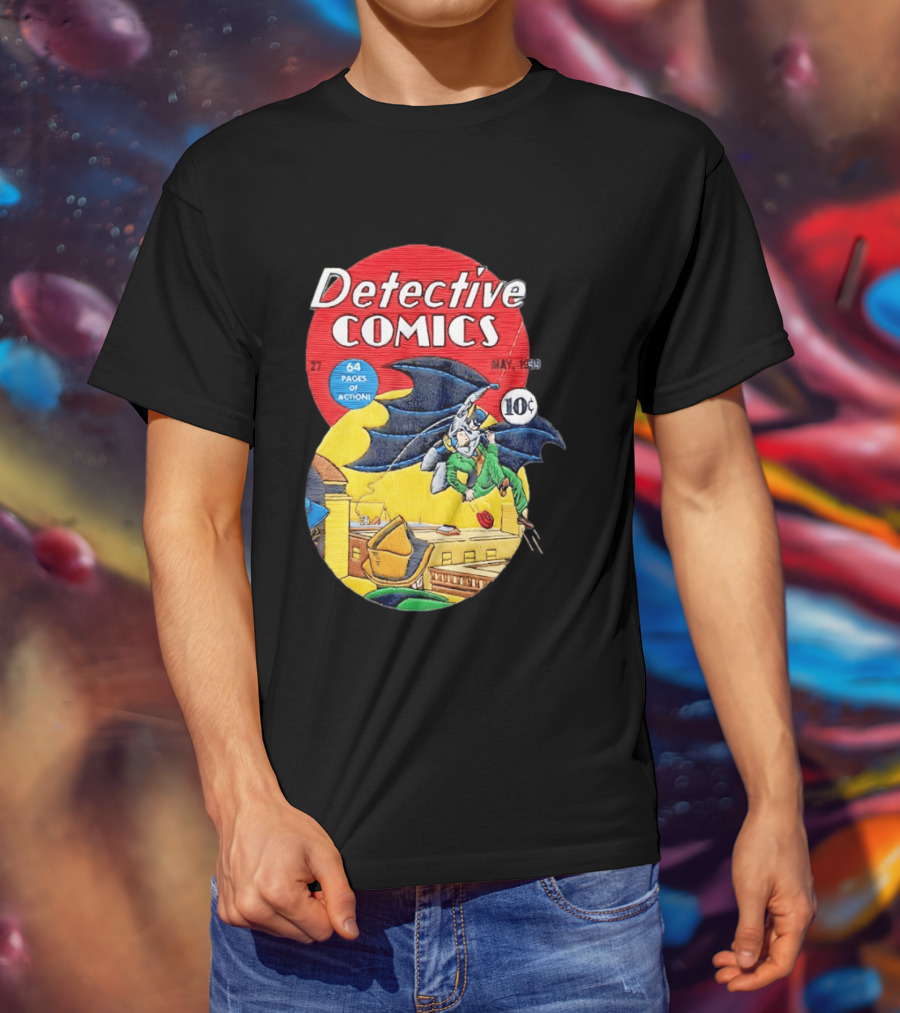 Detective Comics 27 May 1939 Batman 64 Pages Of Action T-Shirt