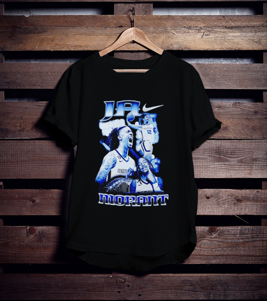 Ja Morant Memphis NBA All Star Highlights Nike Grizzlies T-Shirt