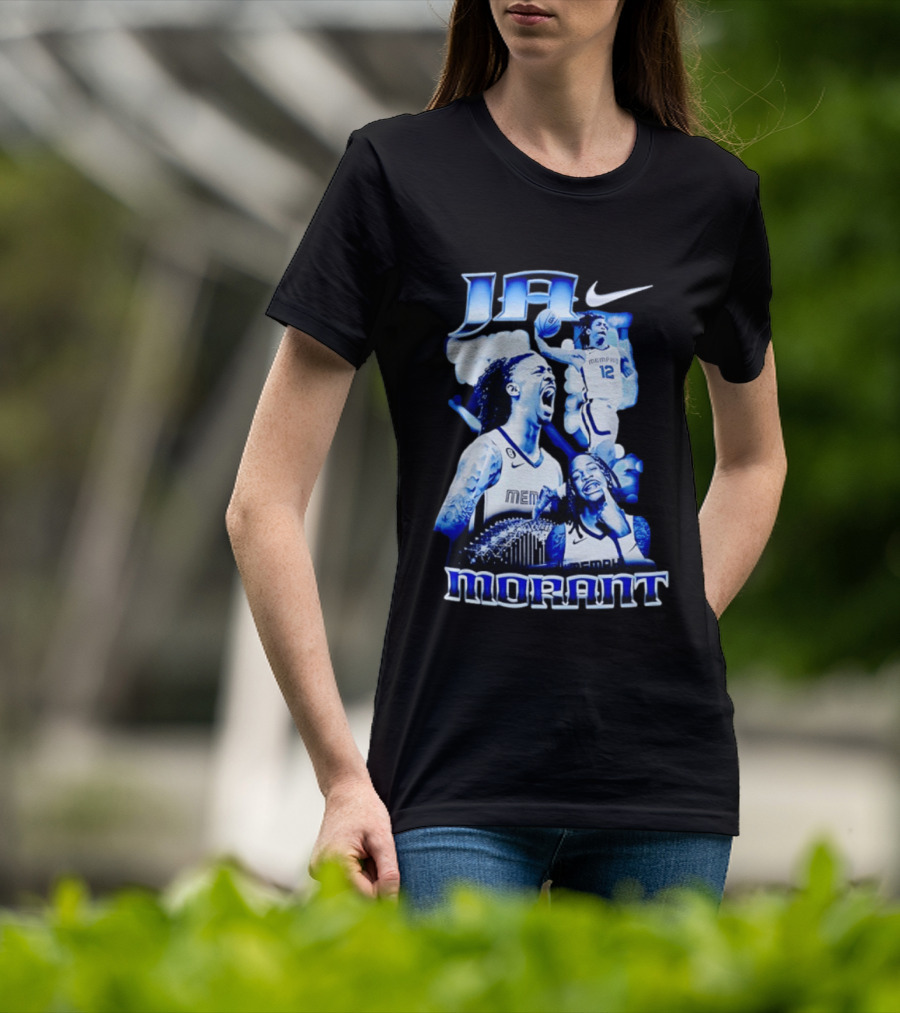Ja Morant Memphis NBA All Star Highlights Nike Grizzlies T-Shirt
