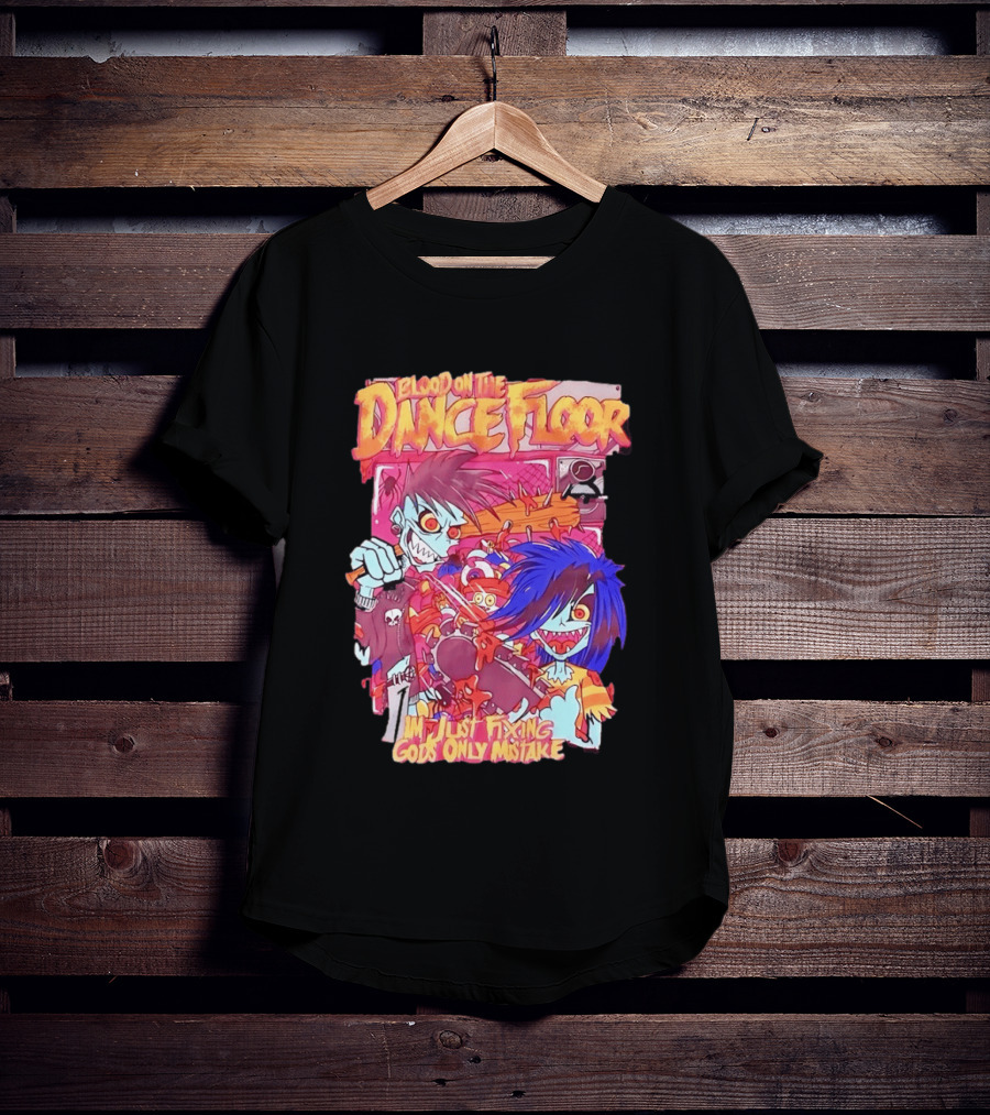 Blood On The Dance Floor I'm Just Fixing God's Only Mistake Zombie Chainsaw T-Shirt