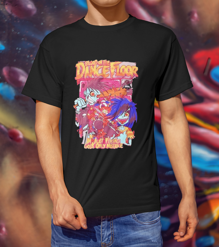Blood On The Dance Floor I'm Just Fixing God's Only Mistake Zombie Chainsaw T-Shirt