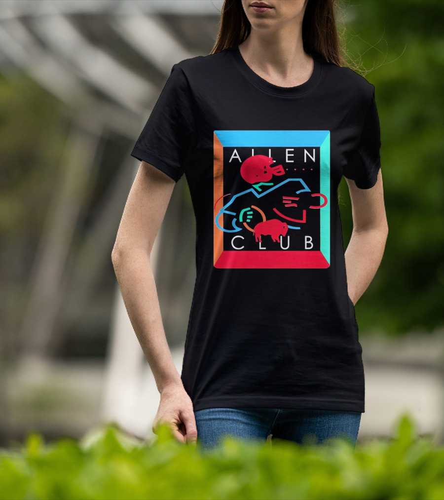 Allen Club Buffalo Bills Helmet Buffalo T-Shirt