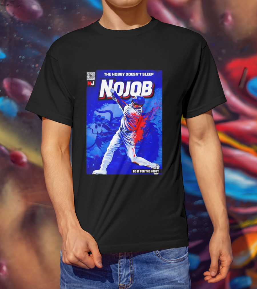 Shohei Ohtani Nojob The Hobby Doesn't Sleep Do It For The Hobby Baseball Dragon T-Shirt