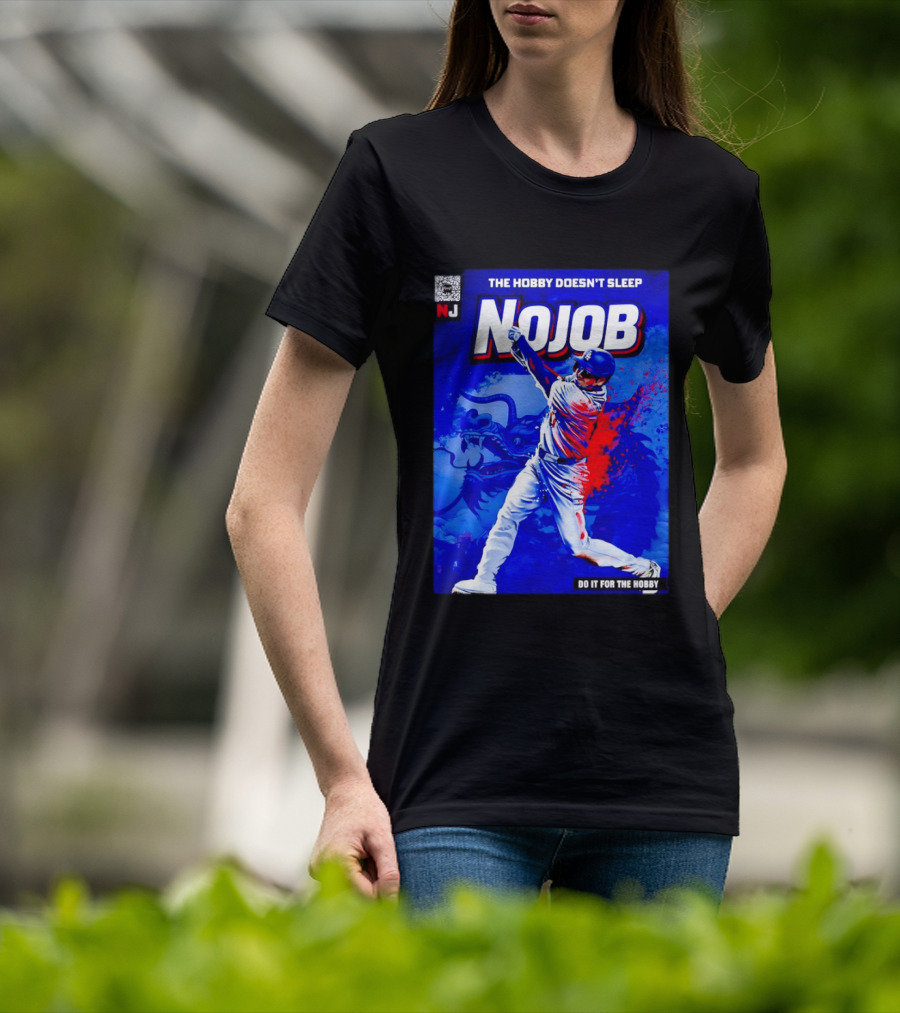 Shohei Ohtani Nojob The Hobby Doesn't Sleep Do It For The Hobby Baseball Dragon T-Shirt