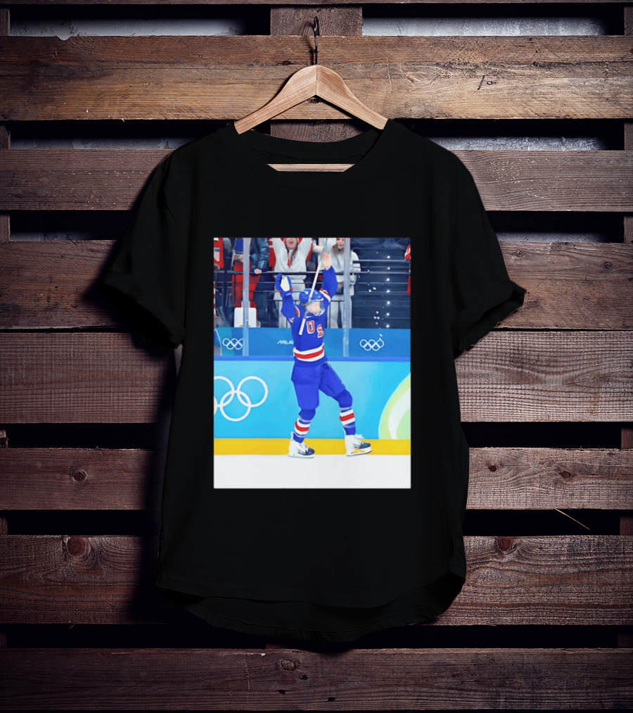 Megan Keller USA Women's Ice Hockey 2026 Olympics Celebration T-Shirt