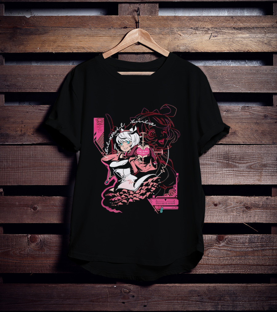 Elphelt Valentine Guilty Strive Eighty Sixed Valentines Day Gaming Character Floral T-Shirt