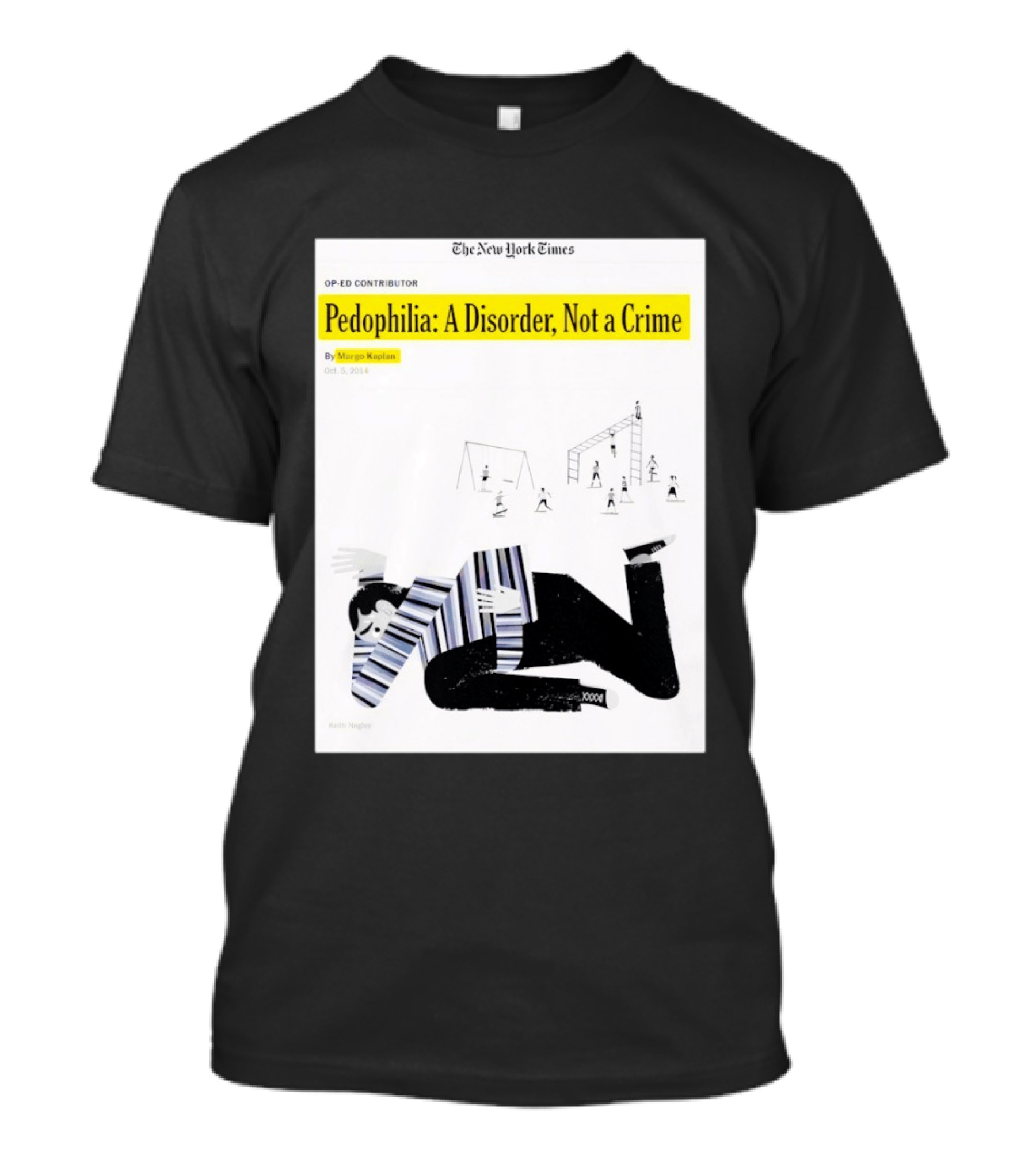 Musk And Lee Respond To 2014 New York Times Op Ed On Pedophilia As Disorder T-Shirt