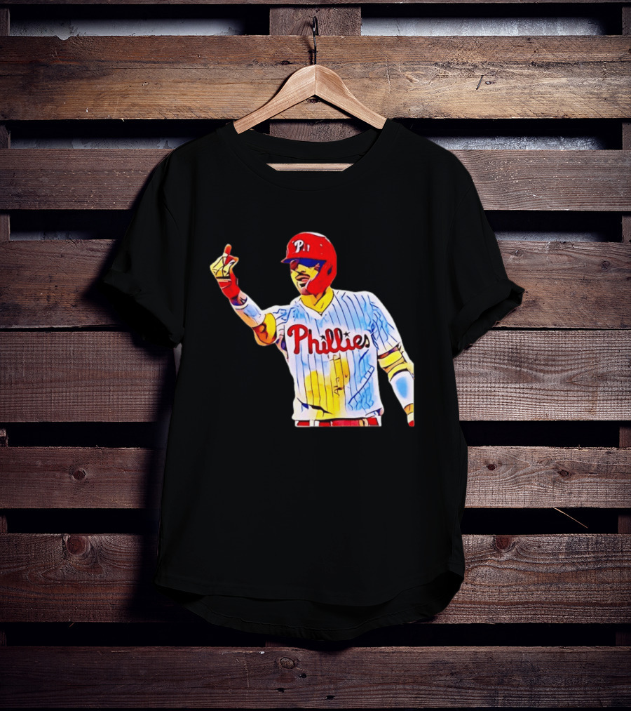 Philadelphia Phillies Nick Castellanos Gesture Baseball Moment T-Shirt