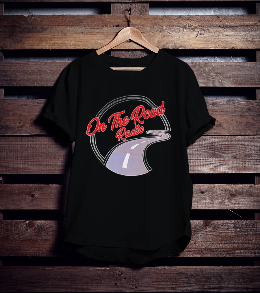 On The Road Radio Winding Highway Adventure T-Shirt