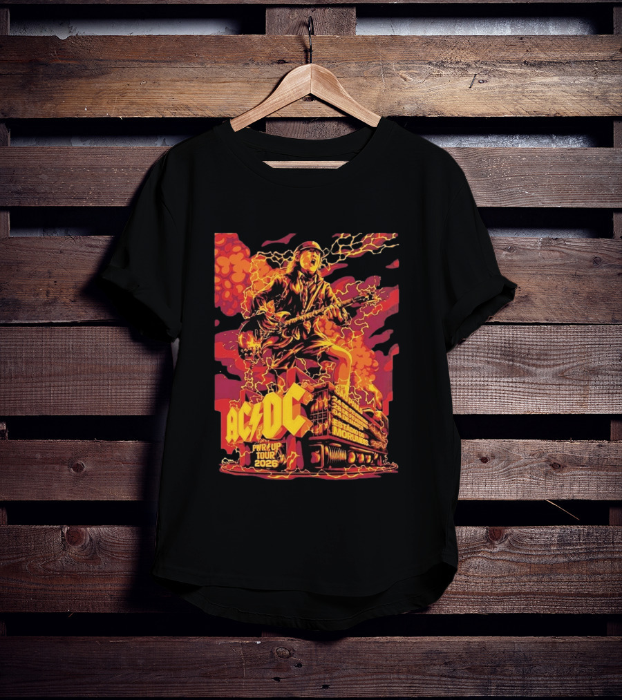 ACDC PWR Up Tour 2026 Sao Paulo Estadio Do Morumbi February 24 28 March 4 Concert T-Shirt