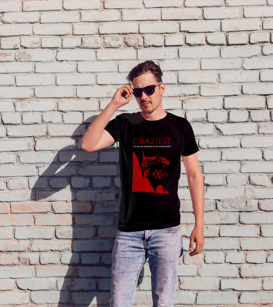Craziest We Are All Haunted In The Wicked Night Xteen Devil T-Shirt