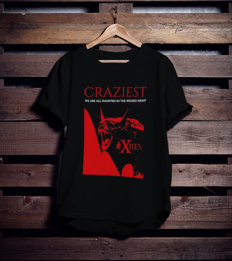 Craziest We Are All Haunted In The Wicked Night Xteen Devil T-Shirt