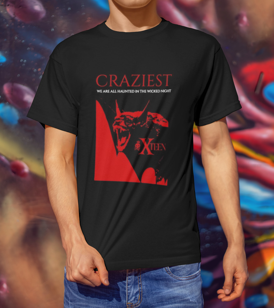Craziest We Are All Haunted In The Wicked Night Xteen Devil T-Shirt