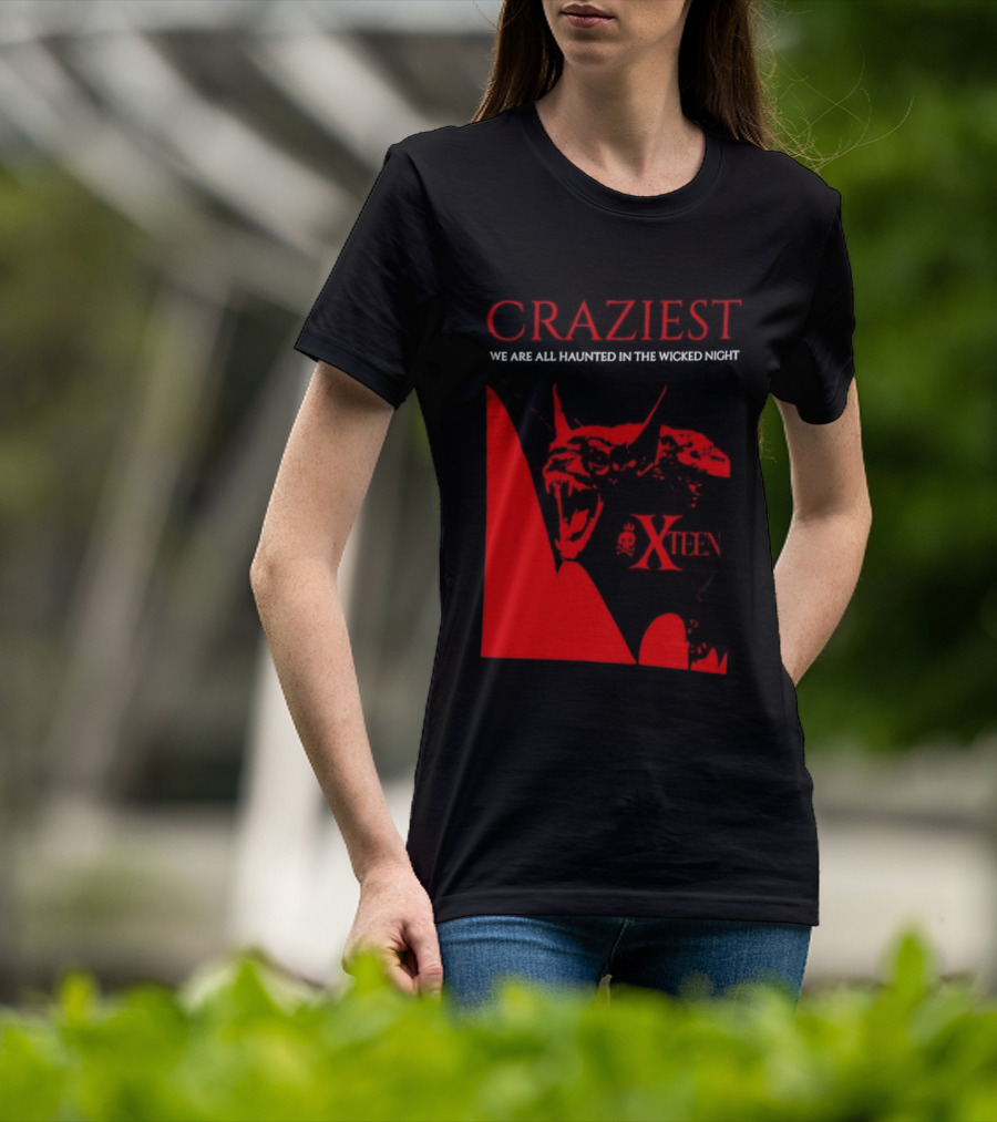 Craziest We Are All Haunted In The Wicked Night Xteen Devil T-Shirt