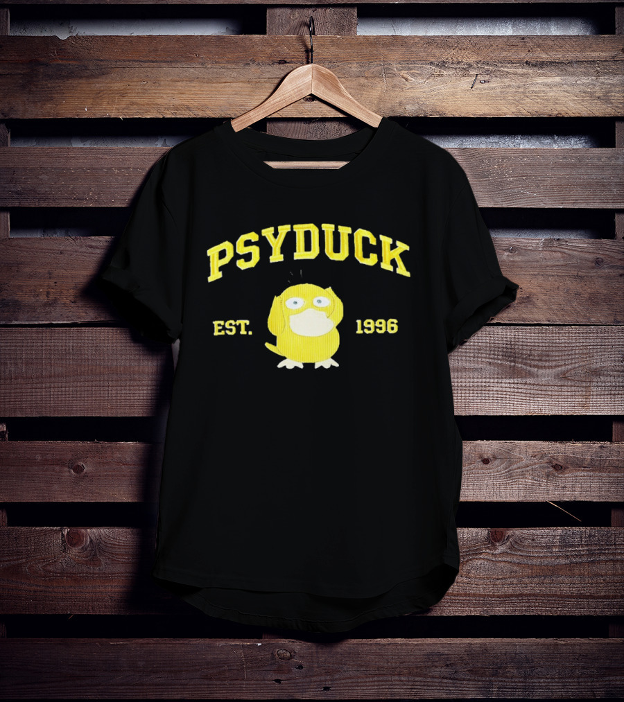 Psyduck Est 1996 Vintage Yellow T-Shirt