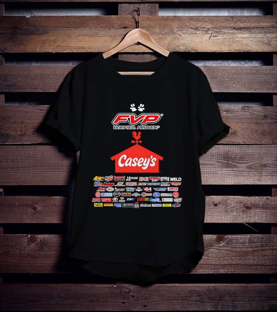 FVP Verified Proven Casey's Racing Performance Brands T-Shirt