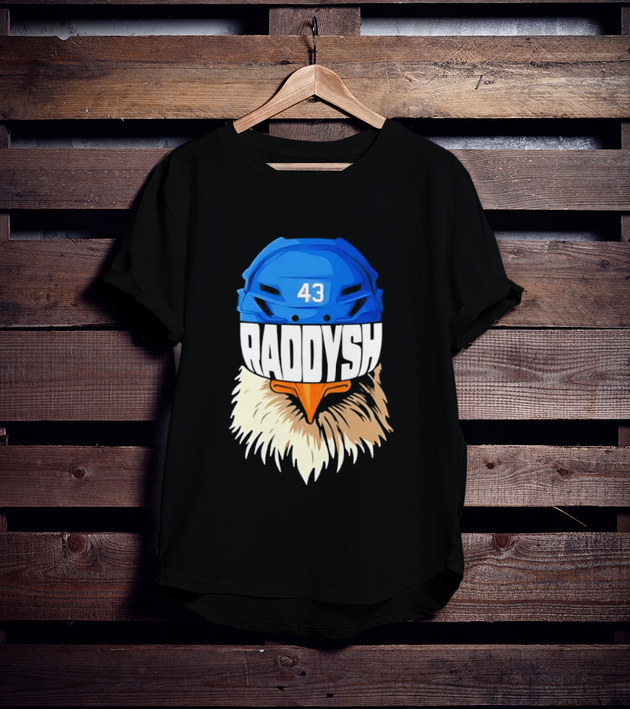 Tampa Bay Lightning Raddysh Bald Eagle 43 Helmet T-Shirt