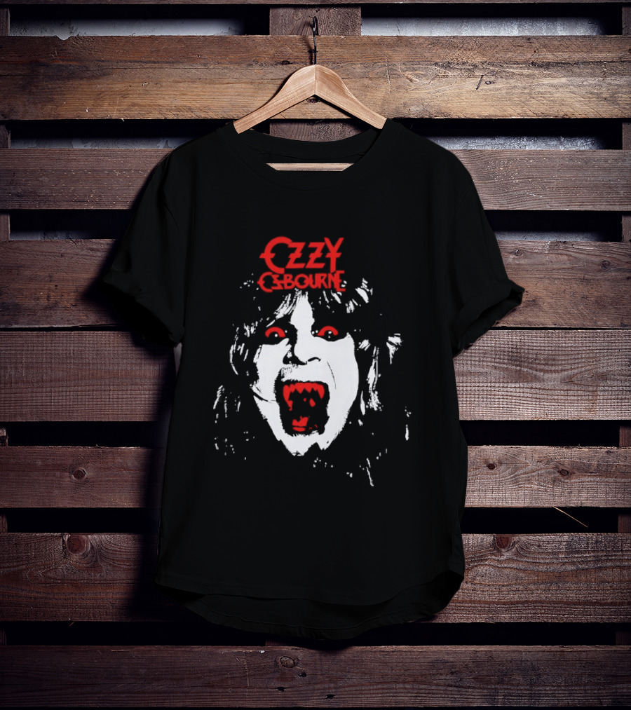 Ozzy Osbourne Vampire Horror Face T-Shirt