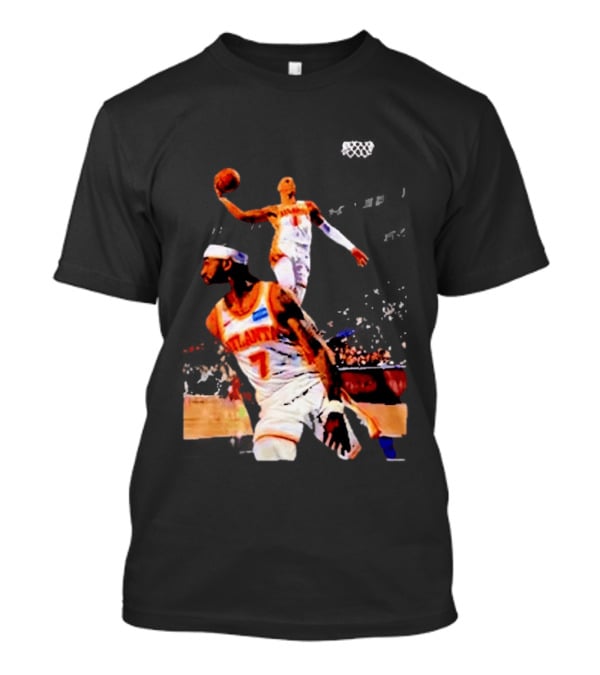 Nickeil Alexander Walker Jalen Johnson Slam Dunk Atlanta Hawks Basketball T-Shirt