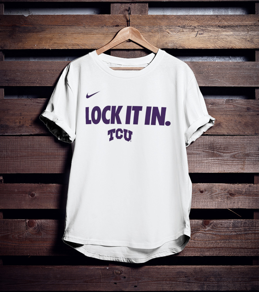 Nike TCU Horned Frogs Lock It T-Shirt
