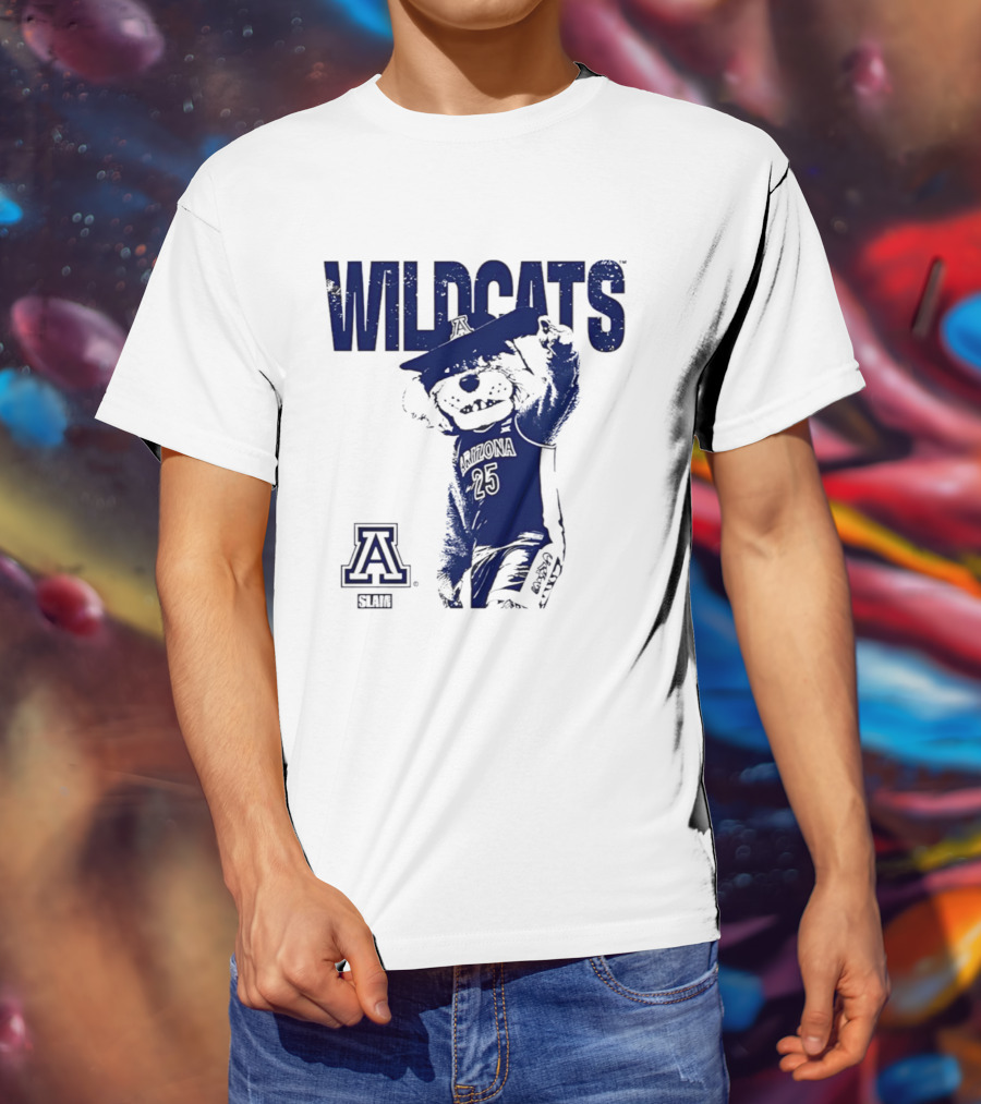 Arizona Wildcats Slam Mascot Spirit T-Shirt