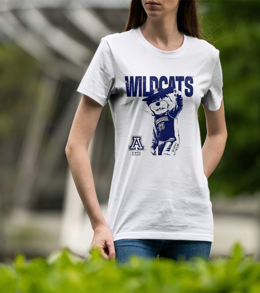 Arizona Wildcats Slam Mascot Spirit T-Shirt