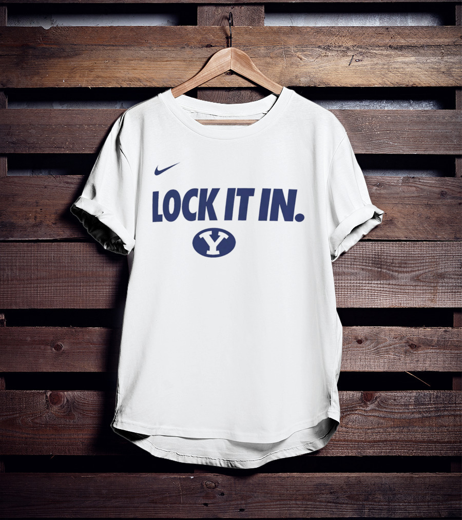 Nike BYU Cougars Lock It In Y T-Shirt