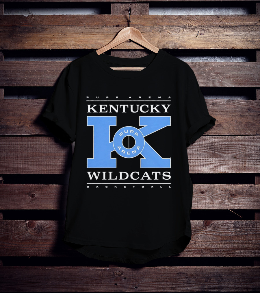 Rupp Arena Kentucky Wildcats Basketball Big K T-Shirt
